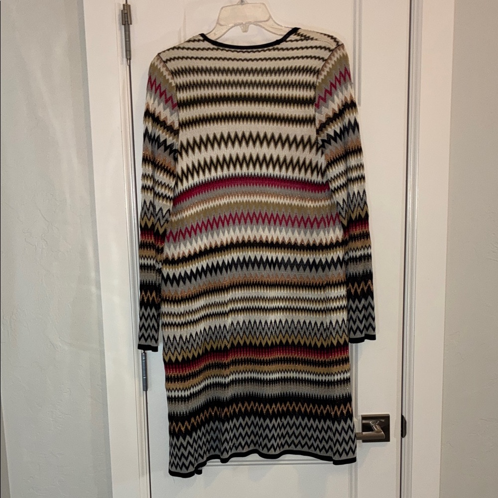 Chico's Long Sweater Cardigan, lightweight | Sz S - Picture 3 of 8